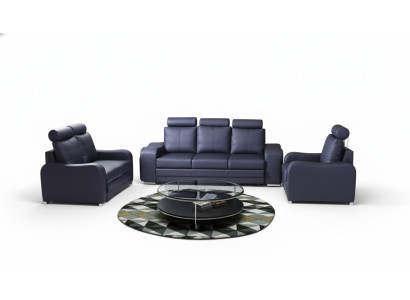 Sofa set 3+1+1 seater set design sofa upholstery couches leather couch