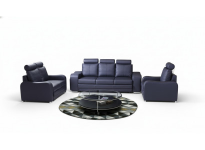 Sofa set 3+1+1 seater set design sofa upholstery couches leather couch