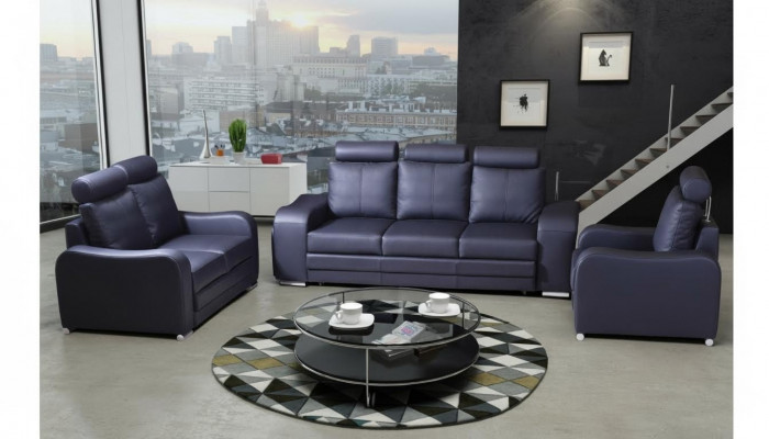 Sofa set 3+1 seater set design sofas upholstery couches leather relax