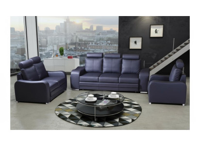 Sofa set 3+1 seater set design sofas upholstery couches leather relax