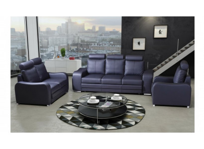 Sofa set 3+1 seater set design sofas upholstery couches leather relax