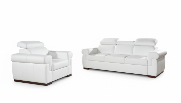 Genuine Leather Sofa Set 3+1 Seat Modern Sofa Couch Design Upholstery Suite Set