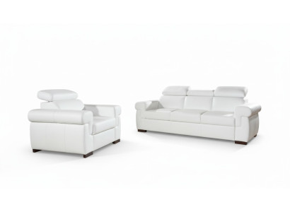 Genuine Leather Sofa Set 3+2 Seat Modern Sofa Couch Design Upholstery Set