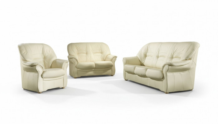 Two-seater sofa 2-seater design sofas upholstery modern seating fabric leather new