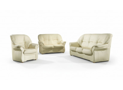 Two-seater sofa 2-seater design sofas upholstery modern seating fabric leather new