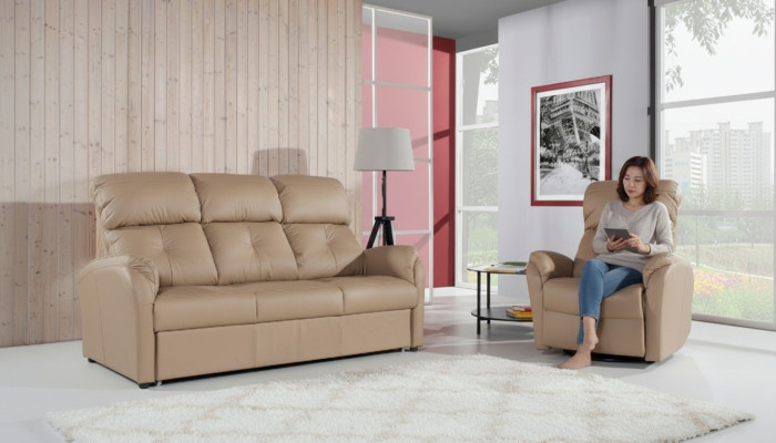 Sofa set 3+2+1 seater set sofa upholstery couch leather relax electric