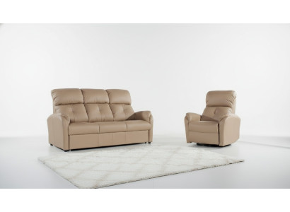 Sofa set 3+2+1 seater set sofa upholstery couch leather relax electric