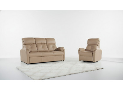 Sofa set 3+2+1 seater set sofa upholstery couch leather relax electric