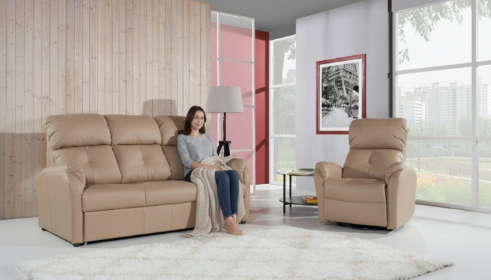 3+1+1 Seater Sofa Set Design Sofas Upholstery Couches Relaxation Leather