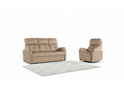 3+1+1 Seater Sofa Set Design Sofas Upholstery Couches Relaxation Leather