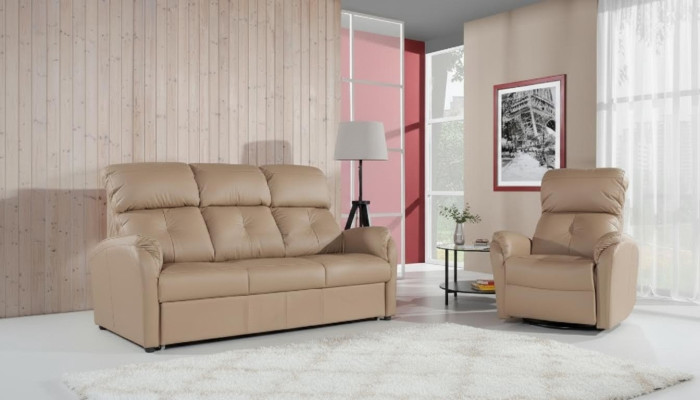 Genuine leather sofa set 3+1 seat modern sofa couch design decorative upholstery