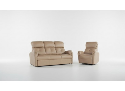 Genuine leather sofa set 3+1 seat modern sofa couch design decorative upholstery