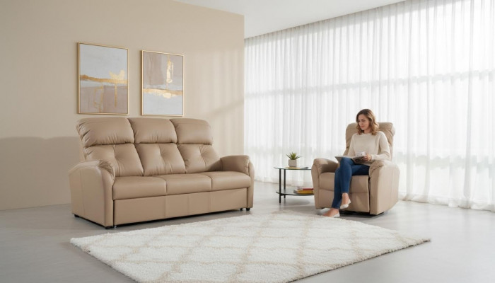 Design sofa 3-seater sofa upholstered couch three-seater modern couches