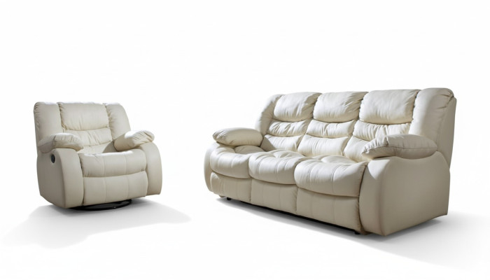 Adjustable Sofa Set Electric Footrests Leather Couch Sofa Cinema