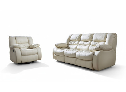 Adjustable Sofa Set Electric Footrests Leather Couch Sofa Cinema