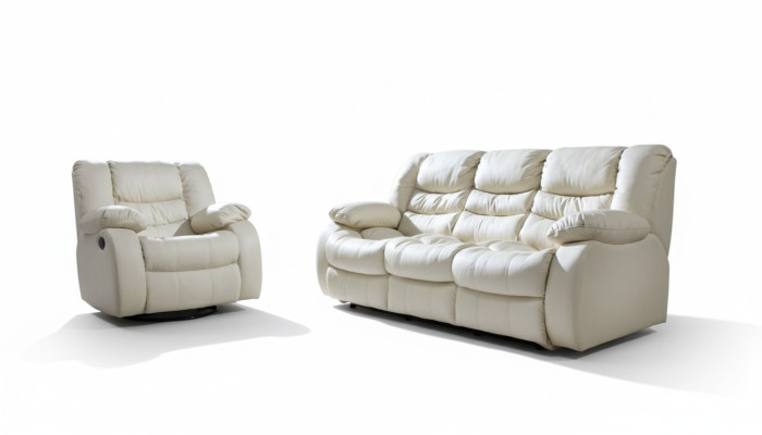 Cinema Couch Three-Seater Couch 2-Seater Upholstered Sofa Leather Sofas Couches