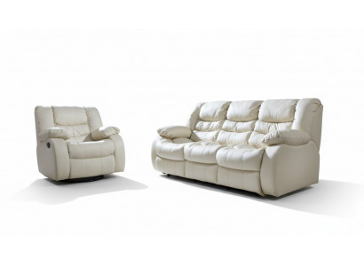 Cinema Couch Three-Seater Couch 2-Seater Upholstered Sofa Leather Sofas Couches