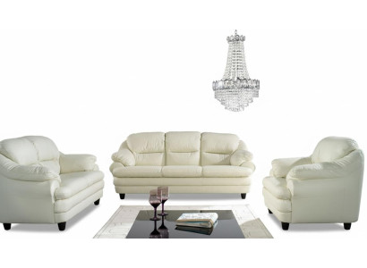 Sofa set 3+2+1 seater set design sofas upholstery couches relax leather