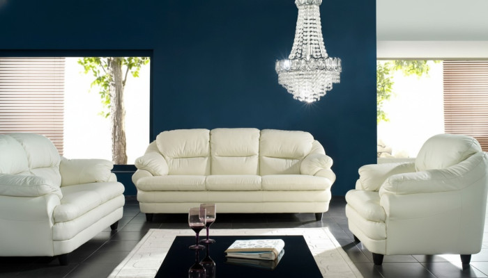 Sofa set 3+1 seater set design sofas upholstery decoration couches leather relax