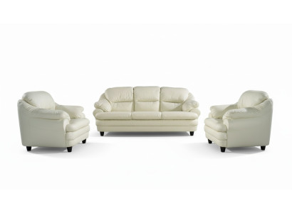 Sofa set 3+1 seater set design sofas upholstery decoration couches leather relax