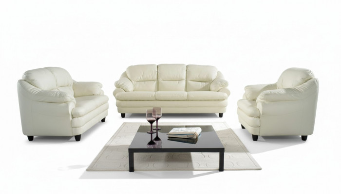 Sofa 2-seater design sofas upholstered couches leather relax decor modern seating