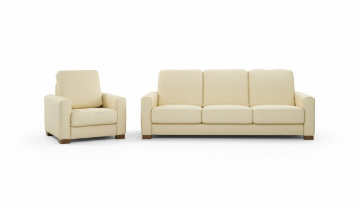 Sofa set 3+1+1 seater set design sofas upholstered couches leather relax modern