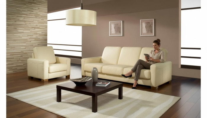 Modern Sofa Suite 3+1 Seater Set Design Sofas Upholstered Couches Leather