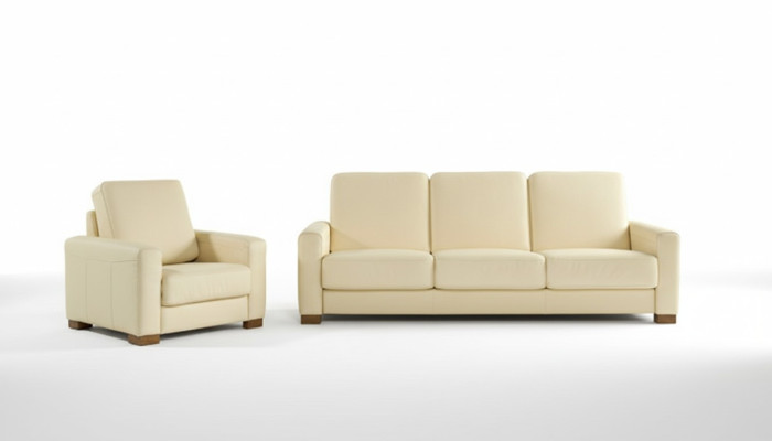 Modern Sofa Suite 3+1 Seater Set Design Sofas Upholstered Couches Leather