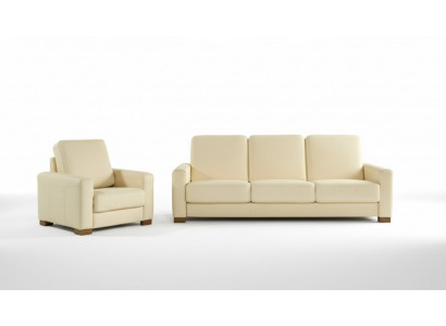Modern Sofa Suite 3+1 Seater Set Design Sofas Upholstered Couches Leather