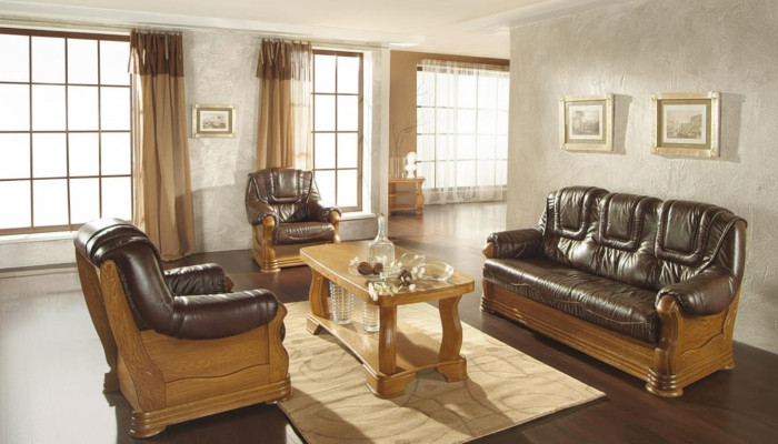 Living room leather couch sofa set 3+2 seater sofa couch seat cushion