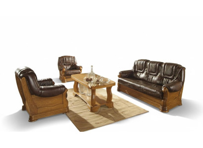 Classic TV Chair Leather 1-Seater Couch Sofa Upholstery Single-Seater 1-seater New