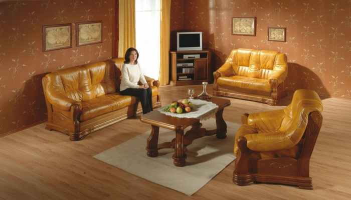 Classic sofas, two-seater sofa, 2-seater couches, upholstery new (without 3+1 seater)
