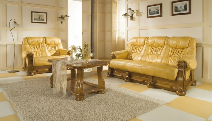 Sofa set 3+1 seater classic living room landscape sofas cushioning upholstery