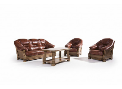 Classic Sofa Set 3+1+1 Seater Classic Sofas Couches Upholstered Living Area