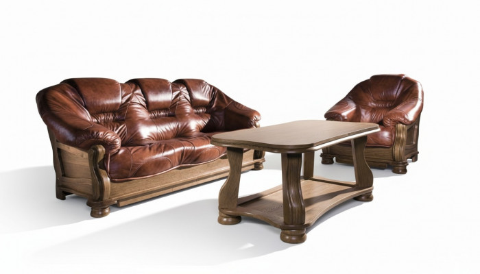 Sofa set 3+2 seater classic suites leather sofas couches upholstery