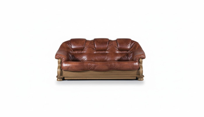 Classic three-seater couch sofas upholstered sofa 3-seater leather couches