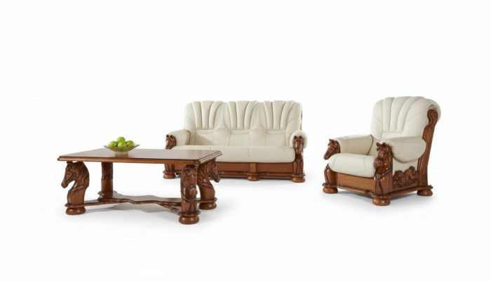 Sofa 3-seater seat classic living landscape sofas couches upholstery new
