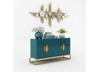 Designer dresser cupboard side low board cabinet living room