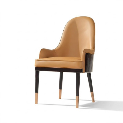 Chair 1x Dining Room Upholstered Chair Armchair TV Lounge Club Leather Textile Seat