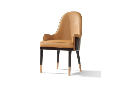 Chair 1x Dining Room Upholstered Chair Armchair TV Lounge Club Leather Textile Seat