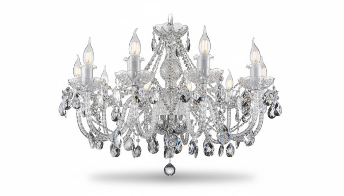 Classic Cover Chandelier Lamp Lighting Crystal New Bohemian
