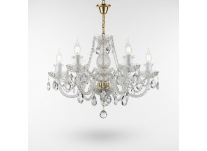 Crown Chandelier Lamp Cover Classic Crystal Lights Lighting
