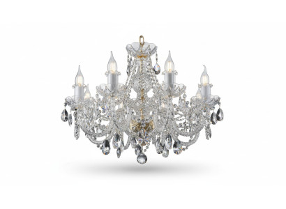 Crown chandelier lamp lamps crystal lights lighting Bohemia light ceiling