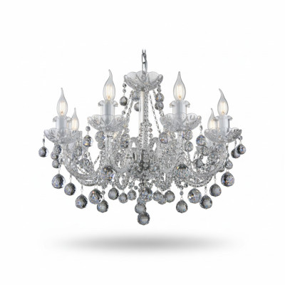 Baroque style table lamp chandelier nightstand lights Bohemia bulb