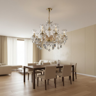 Classic chandelier ceiling lights lamp Bohemia lighting crystal new