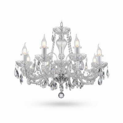 Crown Candle Holder Lamp Lamp Crystal Lamp Lighting Light Cover Bohemia