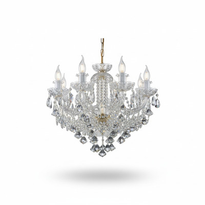 Crown Chandelier Lamp Ceiling Lamp Crystal Lamps Classic Lighting Lamp Lights