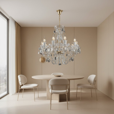 Luster Luxury Crystal Chandelier Ceiling Lights Handmade New Bohemia Lamps