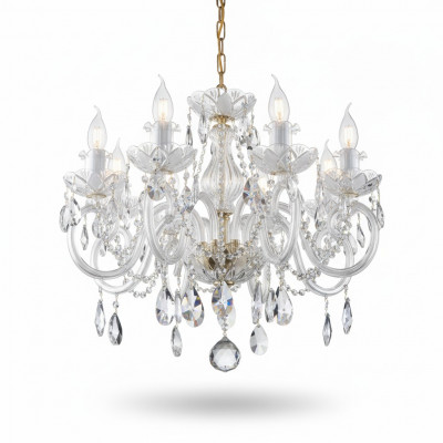 Luxury hotel room chandelier genuine crystal stones ceiling uplighter lamp