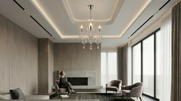 Bohemia Lights Chandelier Luxury Crystal Ceiling Lamps Handmade New